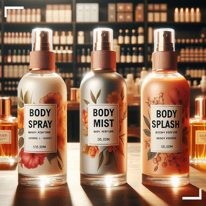 انواع اسپری بدن کدامند؟ بادی اسپلش، بادی میست، بادی اسپری