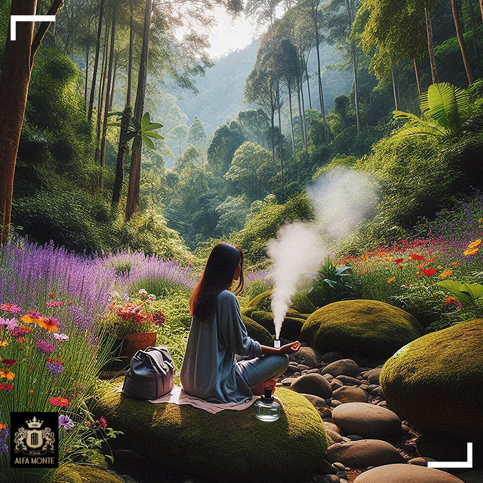 آروماتراپی در طبیعت