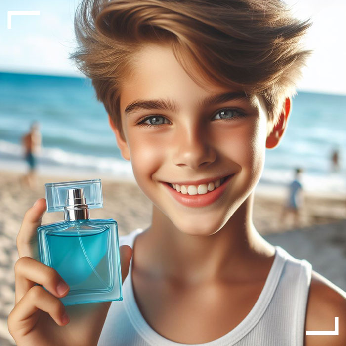 عطر تابستانی در ساحل