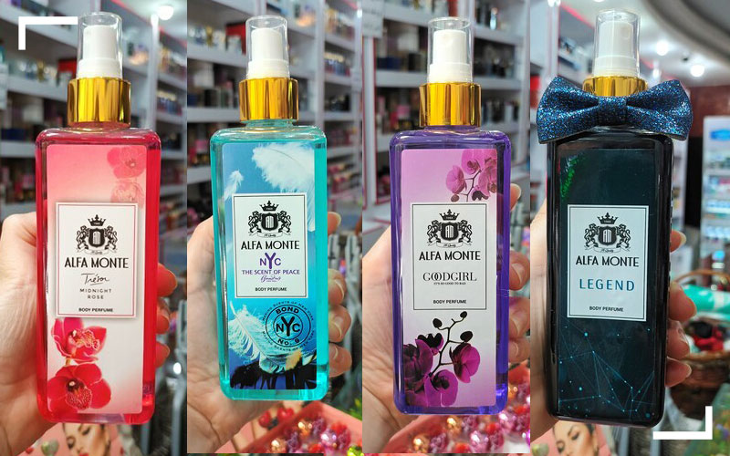 بهترین بادی اسپلش و بادی پرفیوم های ایران